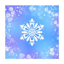 20-Pack Blue Snowflake Themed Party Napkins, Winter Holiday Cleaning Supplies, Festive Decoration for Gatherings