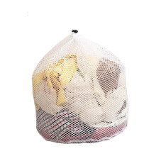 Large Mesh Laundry Bag with Drawstring, Compatible with Delicates, Lingerie, Sweaters – Reusable, Stain-Resistant Polyester Wash Bag