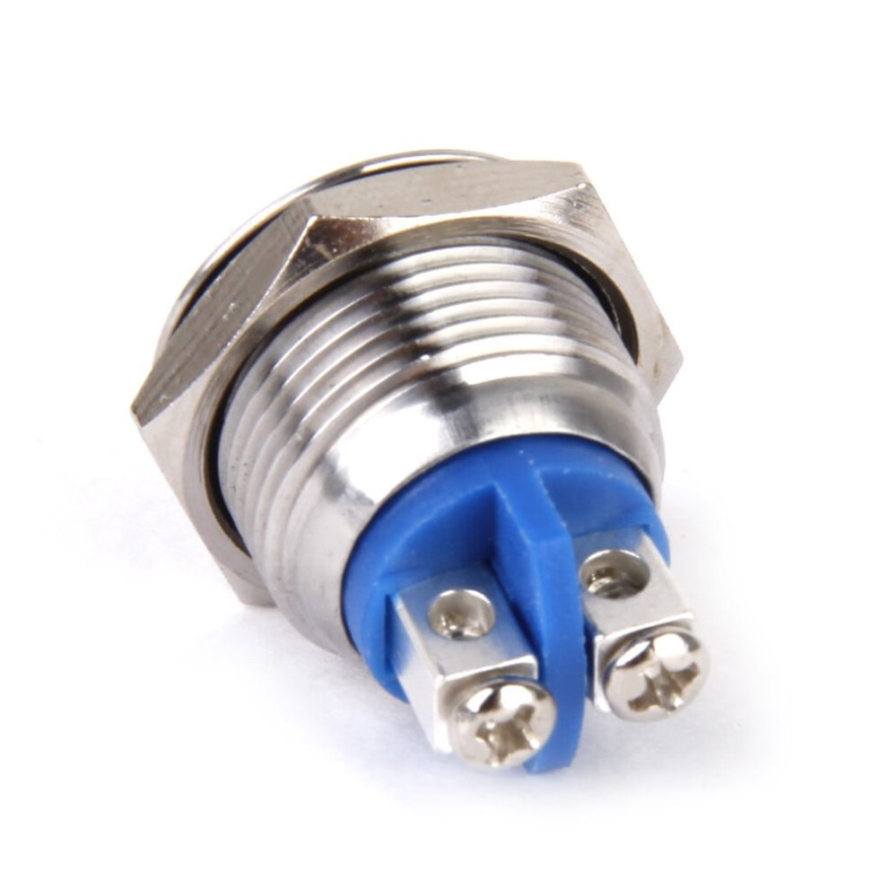 Waterproof Metal Momentary Push Button Switch For Boat Car Doorbell Silver 9557311458316