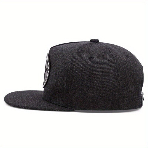 Καπέλο μπέιζμπολ με κέντημα με αστέρια Snapback για άνδρες, γυναίκες, επίπεδη κορυφή, 1