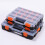 Clearance Tool Bag under $10,Double Sided Portable Plastic Hardware Tools Accessories Box Electronic Components Sorting Box Parts Box Storage Box 4
