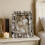 Gold Square Ginkgo Resin Photo Frame Hand-Painted 4