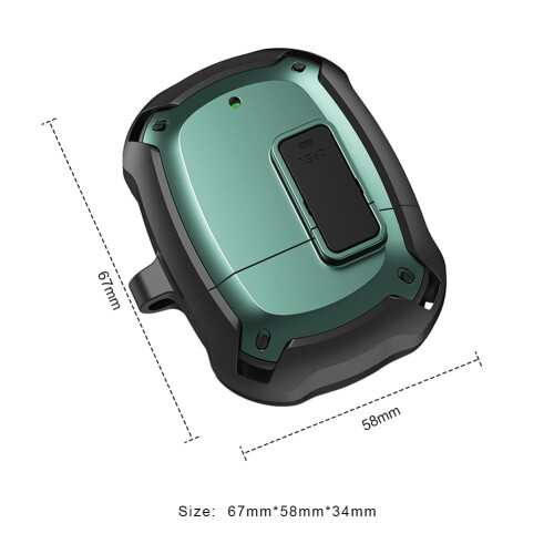 Earphone Shockproof Headphone Box Case for Google Pixel Buds A-series (Green) 1