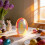 Easter Egg Decorations Glass Mirror Balls 6 pcs 1