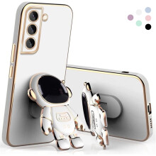 Astronaut Stand Phone Case for compatible with Samsung Galaxy A32 5G(White)