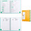 A 6 Spirals Notebook Diary Writing Pad Password Keeper Book with Indexed Password Organizers 4