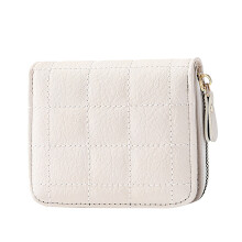 Small Wallet for Women Girls Bifold Quilted Leather Pocket Wallet Accordion Card Holder Wallet Compact Wallet