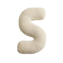 Coussin décoratif alphabet avec initiales en anglais