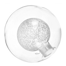 Abat-jour boule en verre dépoli HOMEMAXS pour douilles, compatible avec les lampes de table et les appliques murales. Pièces de rechange pour