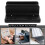Laptop Stand Vertical Bracket 1 PC Black 6