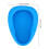 Hospital Bedpan Plastic Blue 1 Pack 2