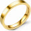3mm Stackable Stainless Steel High Polished Wedding Band Classical Ring 1