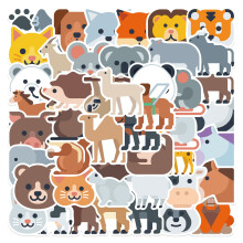 Kids Bedroom Stickers Cartoon Doodle Black Set