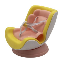 Cute Pet Air Conditioning Doll Seat Companion for Car Interior ABS Material Travel Artifact Ideal for Display and Decoration for Kids and Doll Lovers