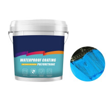 Waterproof Polyurethane Coating for Exterior Walls, Roofs, Concrete, Metal & Wood – 300ml, Easy Application, Compatible with C