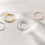 Sterling Silver Plain Knuckle Thin Ring Midi Above Pinkie Finger A3692-Silver-7.5 1
