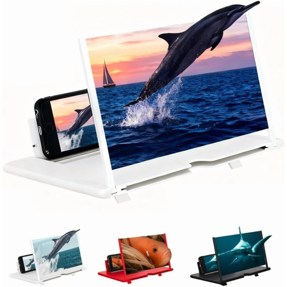 Screen Magnifier For Cell Phone, Foldable Hd Mobile Phone Screen Amplifier With Stand, Portable Movie Projector Screen For Smartphones And Tablets 9557311457005