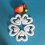 White Heart Pendant Decorations for Weddings 5 pcs 1