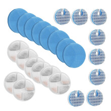 Cat Water Fountain Sponge Filters, Replacement Foam Filters Compatible with 67OZ/2L Stainless Steel Pet Dog Drinking Fountain (8 Set)