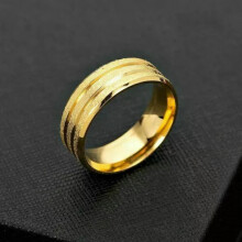 Stainless Steel Wedding Band Ring for Women and Men Silver