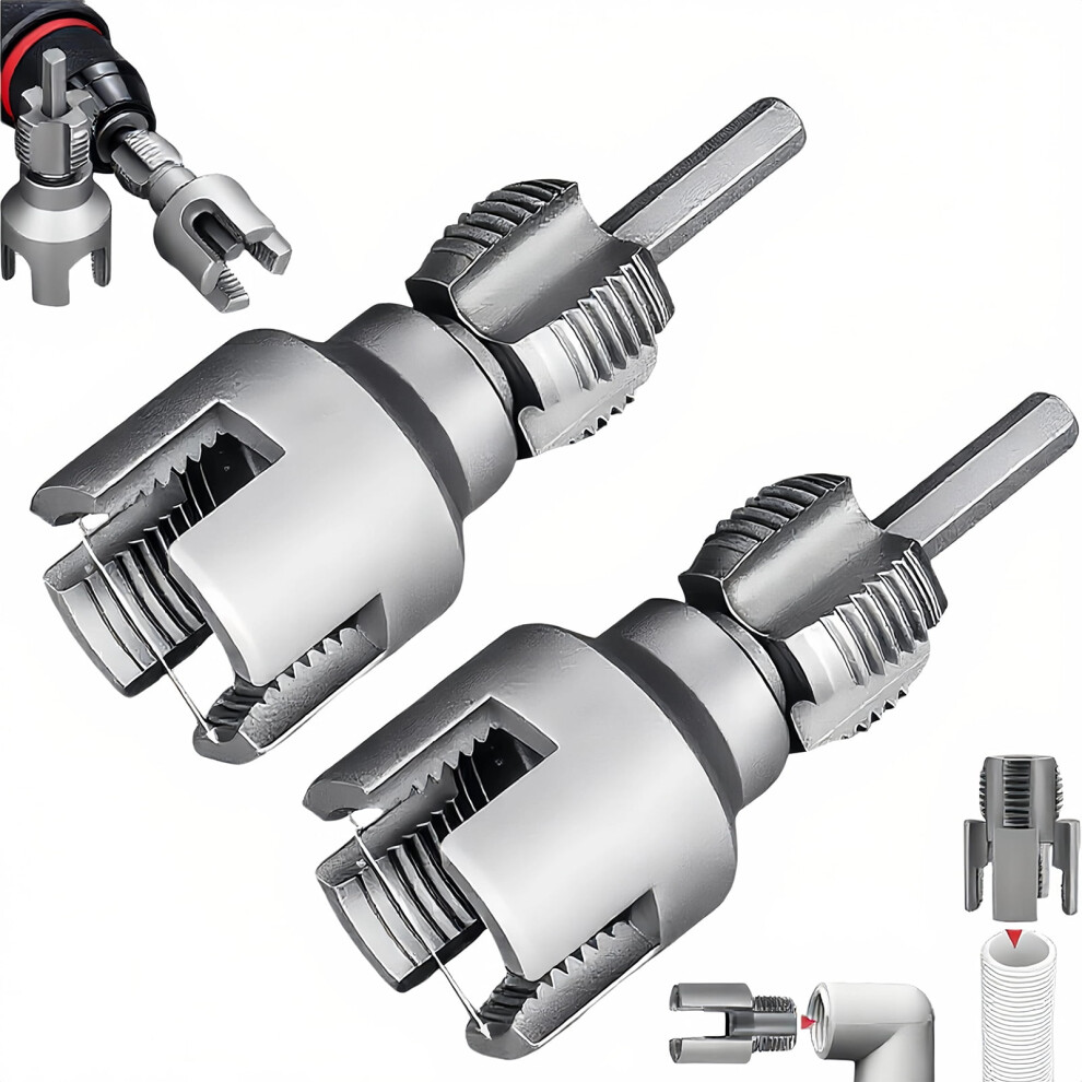 Pvc Thread Maker Tool For Electric Drill Plastic Pipe Threader 1/2Inch 3/4Inch Pvc Pipe Threading Dies Pipe Threader 9557311956799