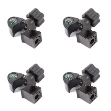 4X GPS Range Pole Cradle Bracket voor Trimble Handheld Open Data Collector met Kompas Quick Release Paalklem, A