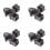 4X GPS Range Pole Cradle Bracket voor Trimble Handheld Open Data Collector met Kompas Quick Release Paalklem, A 1