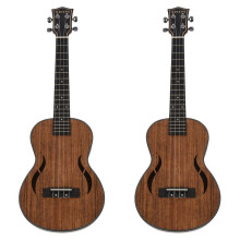 2X IRIN Ukulélé Ténor 26 Pouces en Bois de Noyer 18 Frets Guitare Acoustique Ukulélé Acajou Touche Cou Hawaï 4 Cordes Guitarra