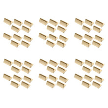 Place Card Holders Brass 60Pcs Wide Size Vintage Table Card Holder Antique Small Table Card Stands Memo Price Tags