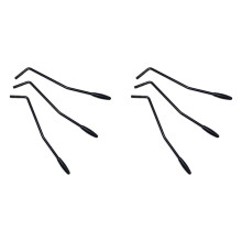 6 Pieces 6Mm Thread Tremolo Arm Whammy Bar for Stratocaster Electric Guitar Tremolo System,Black