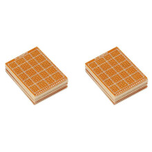 20Pcs PCB Prototype Kit, 432 Holes Universal Circuit Board for DIY Soldering and Electronic Projects