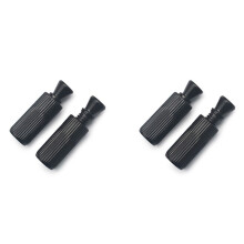 4X Bridge Bolt of Vibrato System of Electric Guitar Double Swing Bridge Double-Screw Bolt Anchor Black