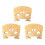 3X Puente de Violin 4/4 Tamano Completo 1
