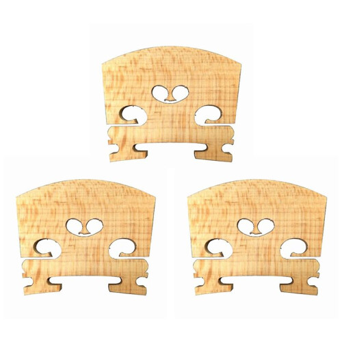 3X Puente de Violin 4/4 Tamano Completo