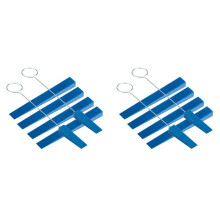 12 STUKS Piano Tuning Mute Tuning Tool/Rubber Mute Set voor Grote en Staande Piano'S Bass en Treble Mute