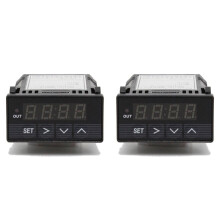 2X New XMT-7200 48x24mm Programmable Digital PID Temperature Controller with Built-in 5A Solid State Relay XMT7100 PT100