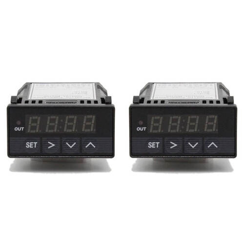 2X New XMT-7200 48x24mm Programmable Digital PID Temperature Controller with Built-in 5A Solid State Relay XMT7100 PT100