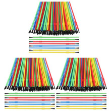 300 Pieces Paint Brush Bulk Plastic Paint Brush Set Oil Painting Watercolor Brush Classroom Supplies for Arts and Crafts
