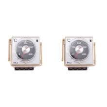 2 STKS E5C2 Geleiderail Type Temperatuurregelaar 220 V 0 - 399  Digitale Display Pointer Schakelaar (B)