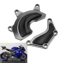 Motorcycle Engine Cover Slider Guard for Yamaha R6 2019-2021 Titanium