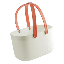 Multifunctional Handheld Plastic Storage Basket, Large Capacity