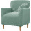 Housse de fauteuil extensible avec accoudoirs pour salon 1