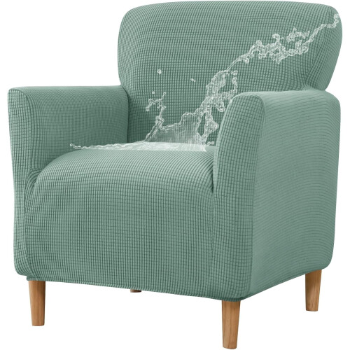 Housse de fauteuil extensible avec accoudoirs pour salon