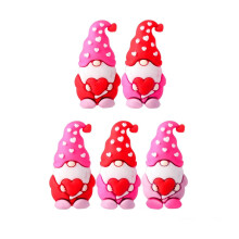 25 Mini-Valentinstags-Gnome – Kleine Herz-Gnome, rote Liebesfiguren zum Versteckspielen, als Gastgeschenke, Hochzeits- und Jubiläumsdekoration