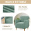 Housse de fauteuil extensible avec accoudoirs pour salon 3