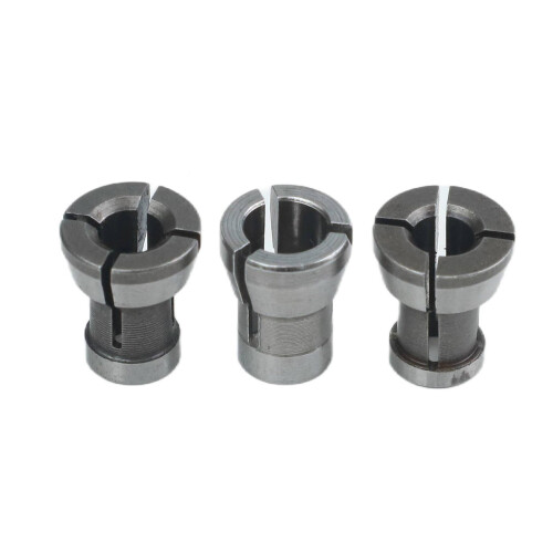 3 τεμάχια προσαρμογέας τσοκ κολάρο 6/6.35/8mm χάραξη μηχανή κοπής ηλεκτρική φρέζα 1