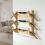 Wooden Wall-Mount Bow Rack for Recurve Compound Longbow 4