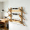Wooden Wall-Mount Bow Rack for Recurve Compound Longbow 6