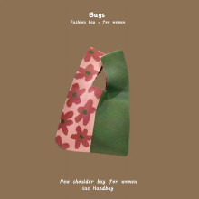 Sac cabas en laine tricotée pour femmes