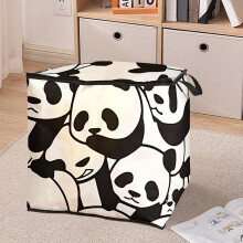 Kledingopbergtas van non-woven materiaal – Duurzame, lichtgewicht, herbruikbare organizer voor kleding, dekens en beddengoed; 50 x 37 x 50 cm,